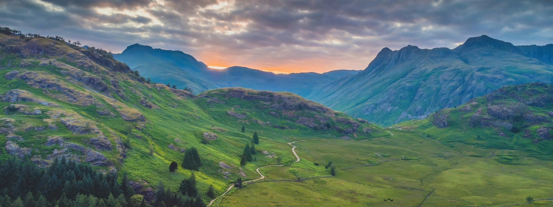 A stunning view of the Scottish Highlands