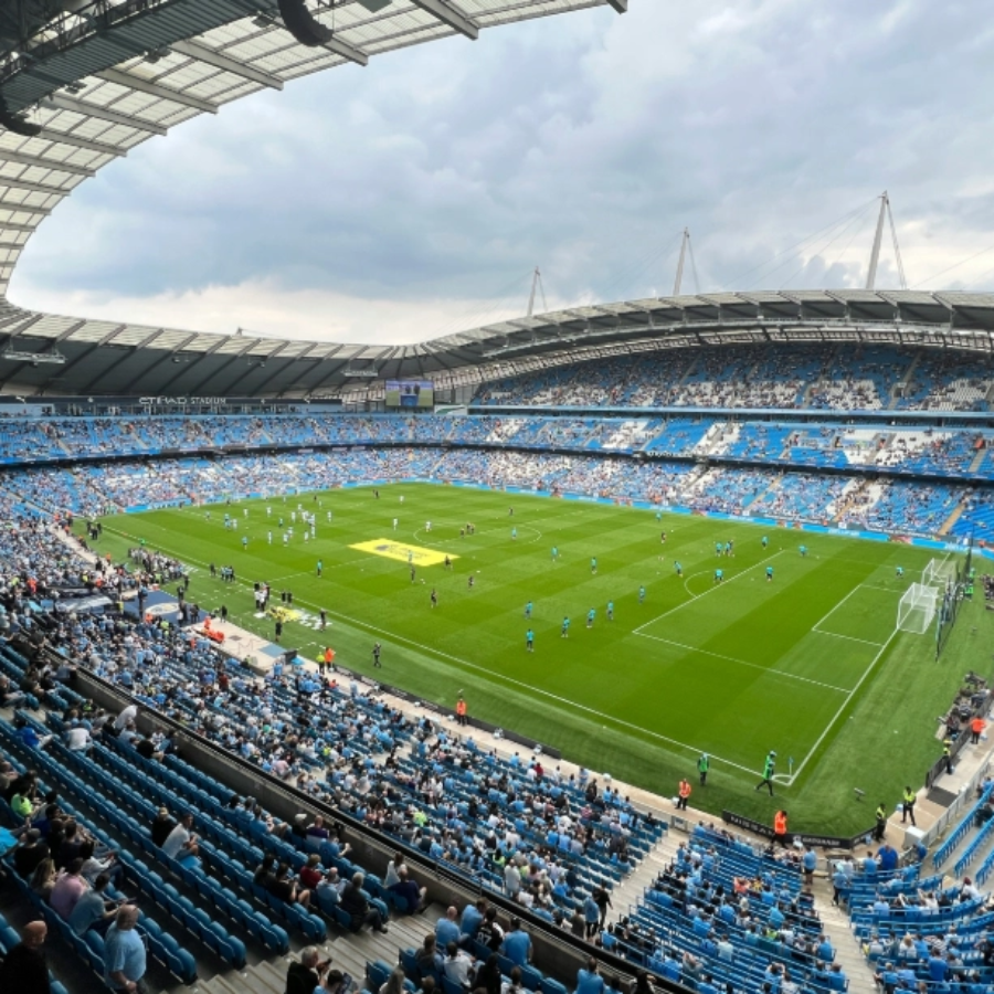 The Etihad stadium, home of manchester city