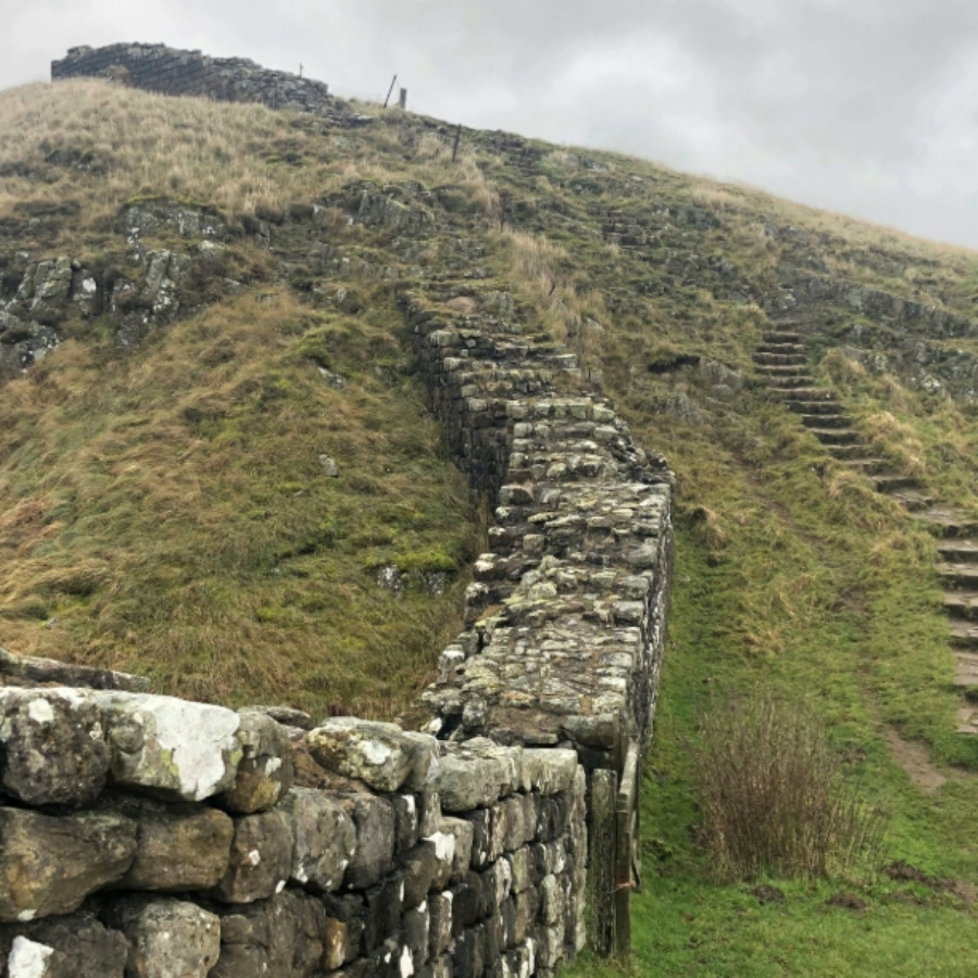 Hadrian's Wall in Northumberland